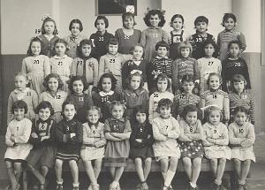 ECOLE GAMBETTA FILLES 1951 CE1 